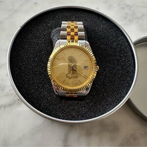 NY Yankees MLB two-tone stainless steel watch